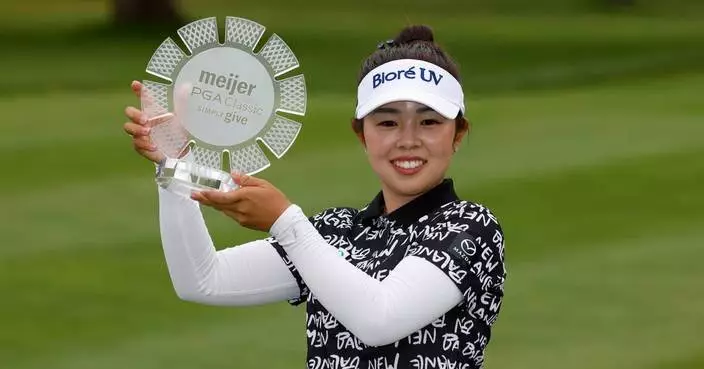 Yamashita wins Meijer LPGA Classic playoff after Woad lips out 3-footer in regulation