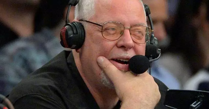 Lakers public address announcer Lawrence Tanter is retiring after 43 seasons