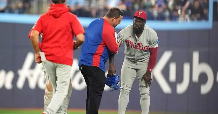 Phillies outfielder Adolis García will undergo season-ending surgery for lat injury
