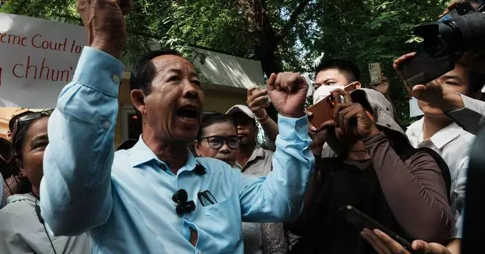 Prominent Cambodian opposition politician seeks Supreme Court reversal of incitement conviction