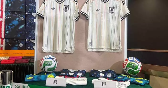 Hong Kong customs swoop ahead of the World Cup, seizing $20M in fake goods