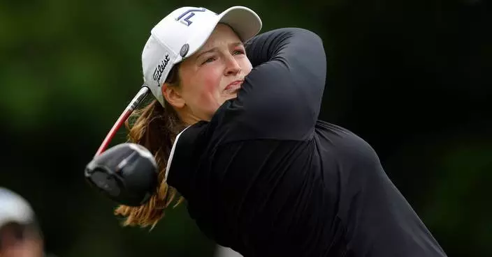 Jing Yan shoots 66 at breezy Blythefield to take Meijer LPGA Classic lead