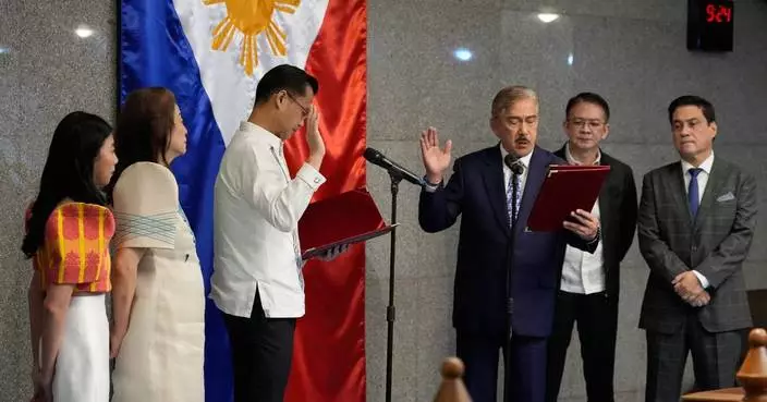 Philippine Senate president allied with Duterte removed ahead of his daughter's impeachment trial