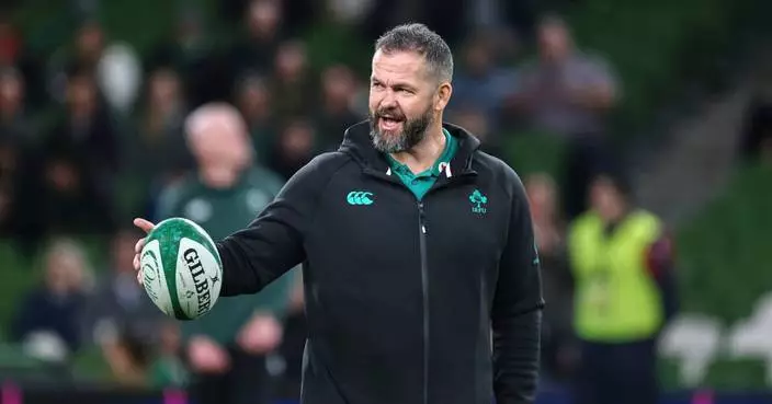 Ireland rugby coach Andy Farrell extends deal through 2031 World Cup in US