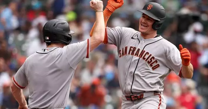 Matt Chapman has 2 HRs, a career-high 8 RBIs, as Giants go deep 7 times to rout Cubs 18-3