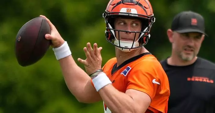 Bengals restructure Joe Burrow’s contract to free up cap space, AP source says
