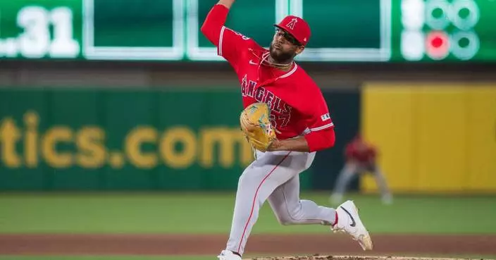 Ureña and 3 Angels relievers silence Athletics in a 7-0 victory