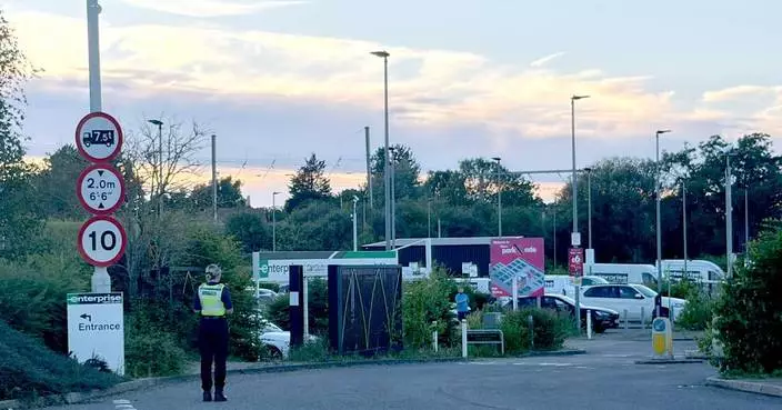 Two trains collide north of London, leaving at least one person dead, police say