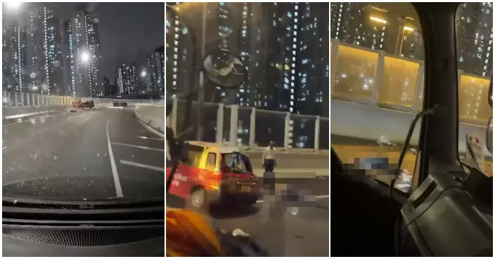 Two Died in Tsing Yi traffic Accident, LGV Driver Arrested for Dangerous Driving.