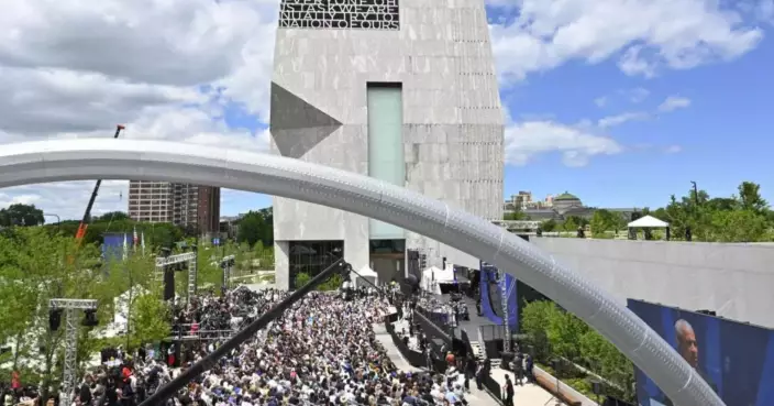 As Juneteenth is celebrated across the US, Obama's presidential center opens in Chicago