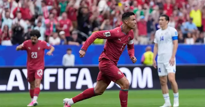 Ronaldo becomes first player to score in six World Cups with two goals against Uzbekistan