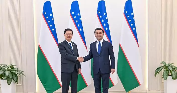 John Lee Leads Hong Kong Delegation to Strengthen Ties with Uzbekistan on Trade and Innovation