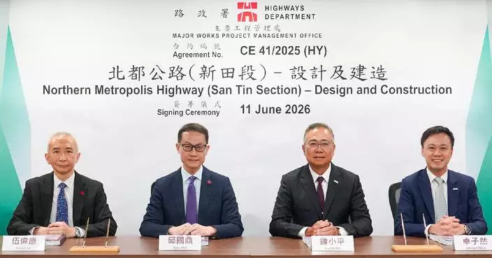 Northern Metropolis Highway project progresses with consultancy agreement, advancing towards construction phase in Hong Kong.