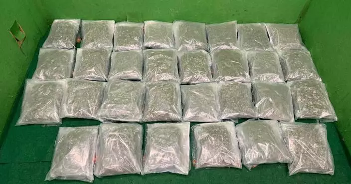 Hong Kong Customs Seizes About15 Kilograms of Suspected Cannabis Buds at Airport, Arrests 44-Year-Old Woman