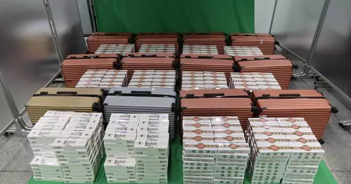 Two men jailed 10 months for smuggling $1.19 million in duty-not-paid cigarettes at Hong Kong Airport.