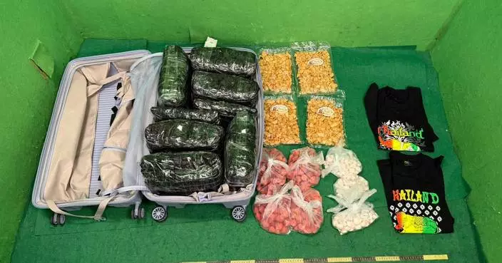 Hong Kong Customs Seizes 8 Kilograms of Cannabis at Airport, Arrests Filipino Passenger