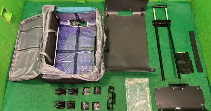 Hong Kong Customs Seizes 29kg Ketamine, 2.85kg Cocaine at Airport; Three Arrested in Drug Trafficking Cases.