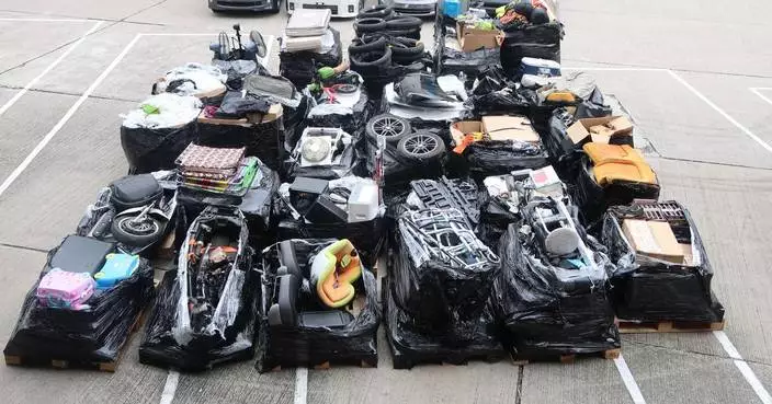 Hong Kong Customs Seizes Suspected Smuggling Goods Worth About $12 Million Involving Ocean-Going Vessels