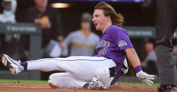 McCarthy hits leadoff inside-the-park homer off Skenes in Rockies' 2-1 win over Pirates