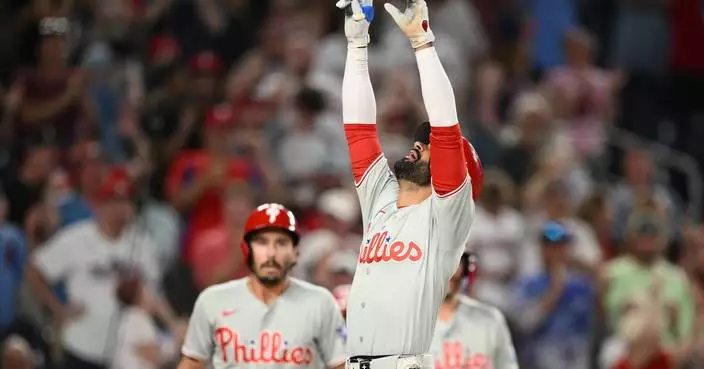Derek Hill hits 2-out, 2-run pinch homer in 9th to lift the Phillies past the Nationals, 5-4
