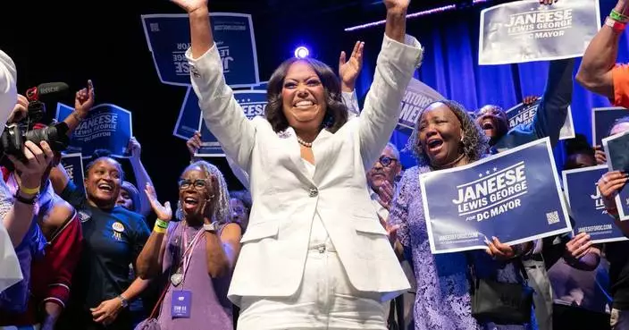 Janeese Lewis George wins the Democratic primary for mayor of Washington, DC