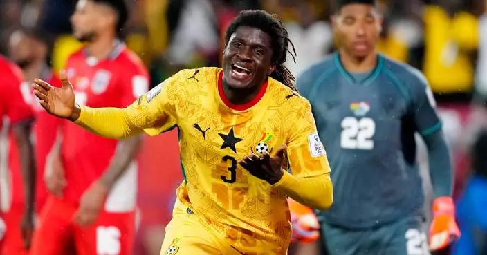 Caleb Yirenki's late goal gives Ghana a 1-0 victory over Panama in the World Cup