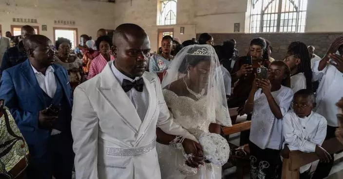 Celebrating a wedding amid the Ebola outbreak: No kisses or close contact, but love lives here