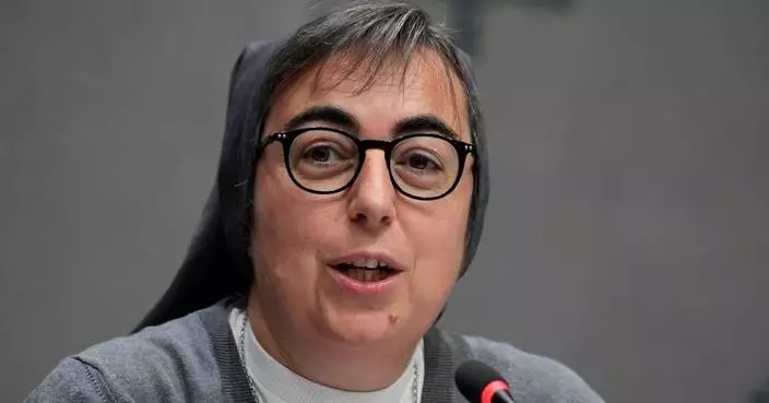 Pope promotes Italian nun to top migrant role in his first major appointment of a woman to Holy See