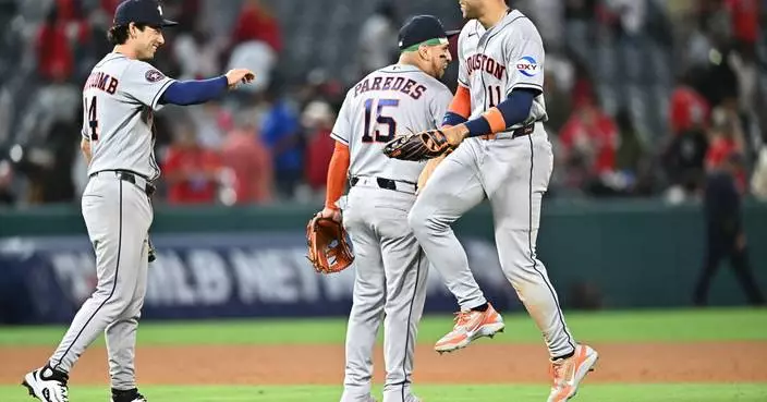 Jose Altuve and Christian Walker rally Astros to 5-4 win over Angels in 10 innings