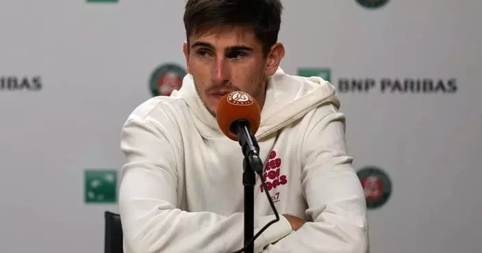Sick and sleepless Arnaldi pulls out of French Open semifinal after night of vomiting