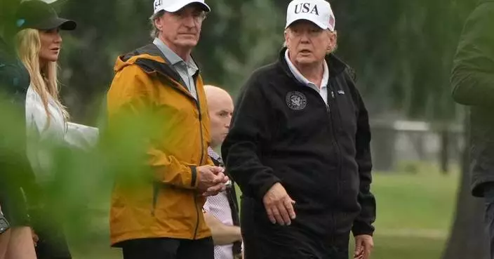 Trump says his renovation plans for a golf course will have Washington hosting a 'major' tournament