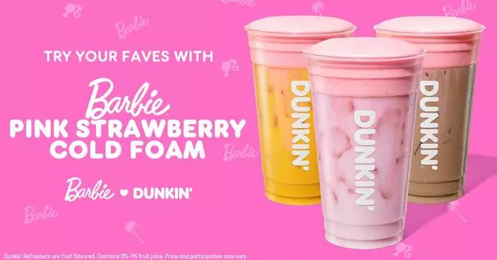 Dunkin’® Serves Pink this Summer with a Bold Beverage Lineup and Iconic Collaboration with Barbie®