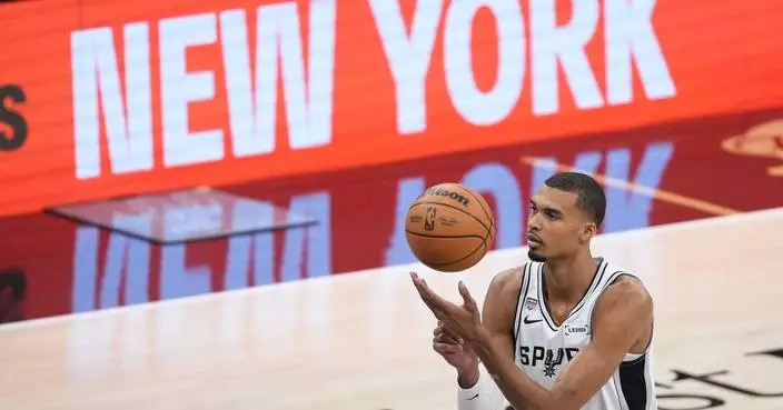 Victor Wembanyama says he’s ‘built for’ the pressure of the NBA Finals with the Spurs down 2-0