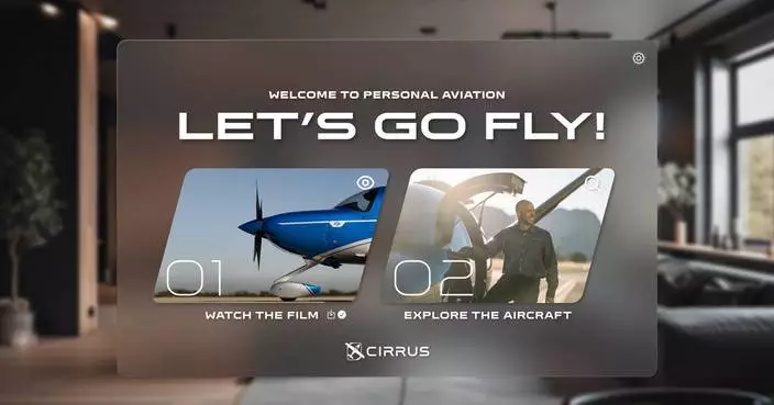 Cirrus Launches “Let’s Go Fly!” Immersive Apple Vision Pro Flight Experience