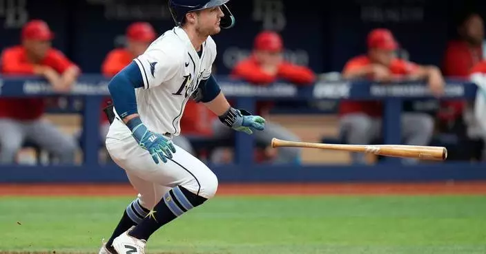 McClanahan and Aranda power the Rays to a 5-2 victory over the Angels