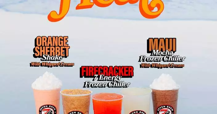 Freeze the Heat: 7 Brew Is Turning Summer's Hottest Days Into Its Coldest Moments With Seasonal Frozen Chillers Lineup