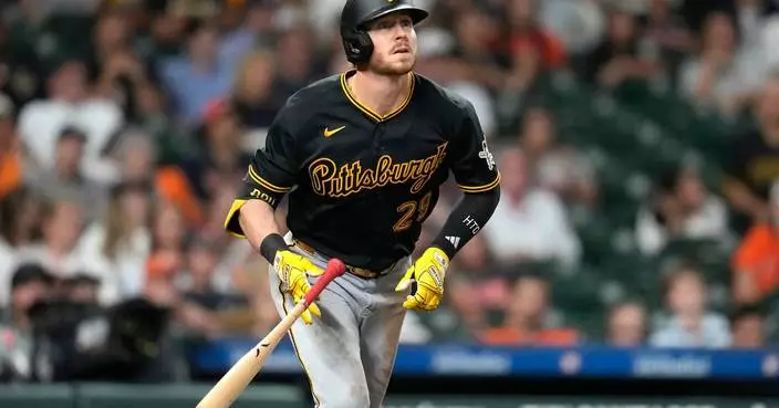 Ryan O’Hearn powers Pirates past Astros 5-1 with a 3-RBI night