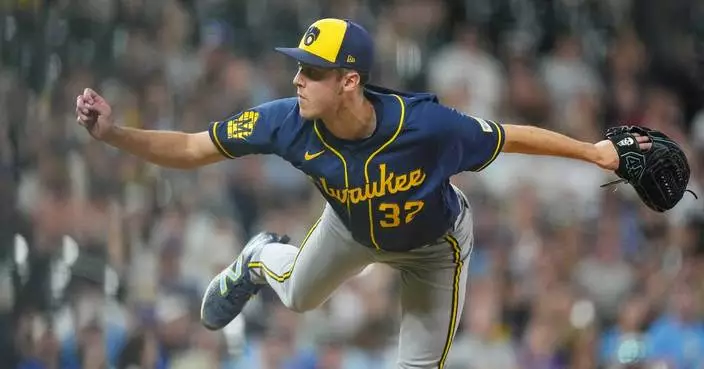 Jacob Misiorowski sets record for heat and Brice Turang homers twice as Brewers beat Rockies 7-1