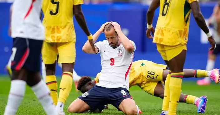 One Extraordinary Photo: England's Harry Kane reacts to a missed scoring chance