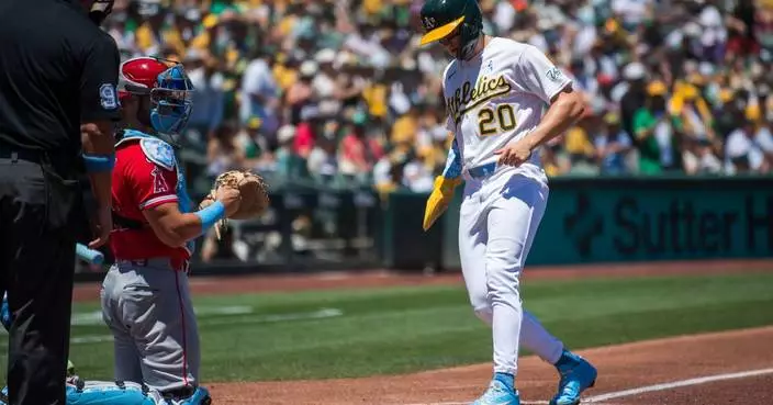 Neto's go-ahead HR in 9th inning, Guzman's tying shot in 8th help Angels beat A's 9-7