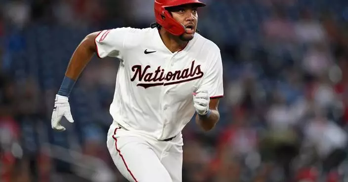Mead and Garcia Jr. homer, Griffin pitches into 8th inning and Nationals beat Phillies 4-1