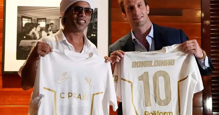 Ronaldinho says 'let the magic begin' after signing with Italian Serie C club Ravenna at age 46