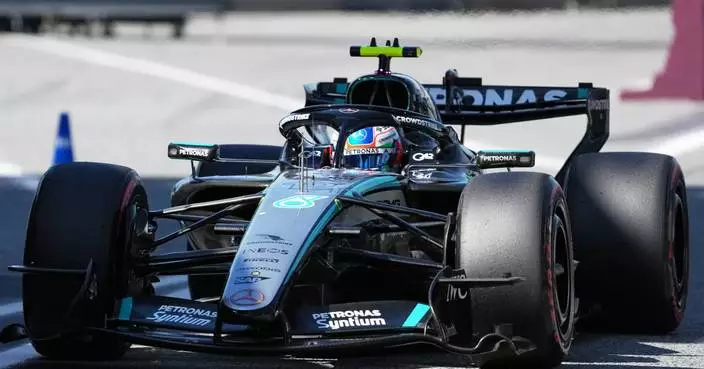 Russell to start Barcelona GP from pole ahead of Hamilton, F1 leader Antonelli