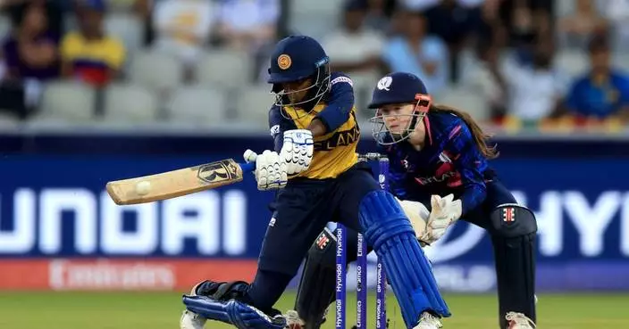 Sri Lanka keep alive Women's T20 World Cup semifinals hopes after beating Scotland