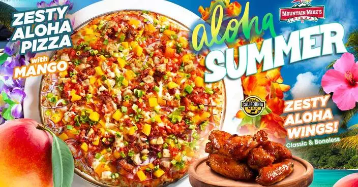 Mountain Mike’s Pizza Welcomes Summer with ‘Aloha’ and a Boldly Original Seasonal Menu
