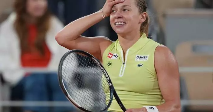 Polish qualifier Maja Chwalinska plays Russian teenager Mirra Andreeva in French Open final
