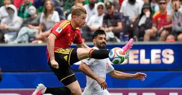 Iran plays 10-man Belgium to 0-0 draw at World Cup