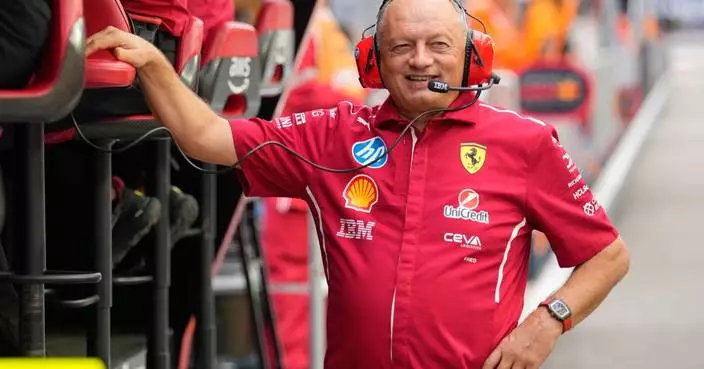 Ferrari team principal Fred Vasseur back at the track for Monaco Grand Prix after medical care