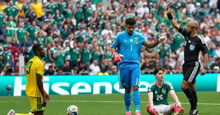 3 red cards mar opening World Cup match between Mexico and South Africa
