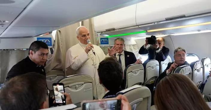 Pope acknowledges stiff competition with Bad Bunny this weekend in Spain